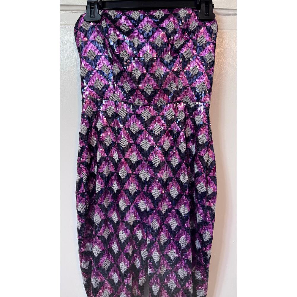 Ramy Brook Ramona Geometric Sequined Jumpsuit Size XS-S - Picture 4 of 13